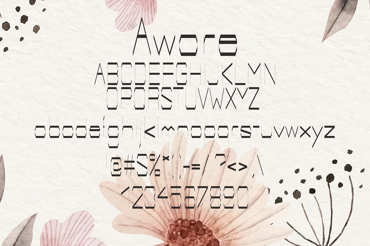 Aware Summer Font, a Script Font by DmDesignsStoreArt (Photo 2 of 2)