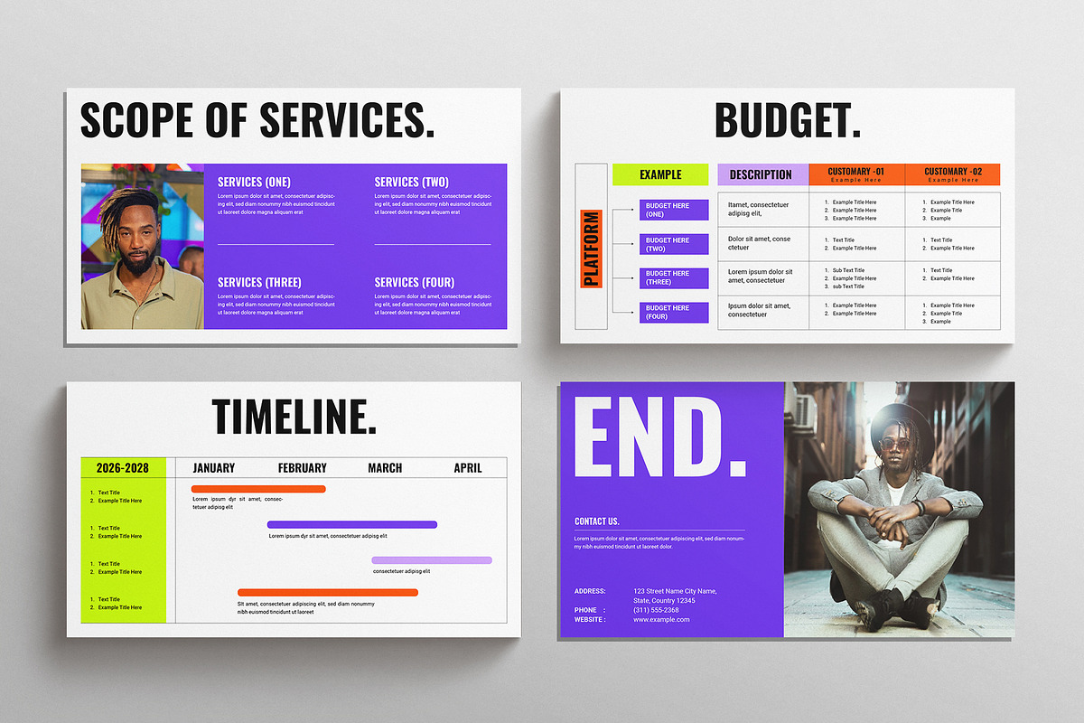 Marketing Proposal Presentation, a Presentation Template by E-Type (Photo 5 of 5)