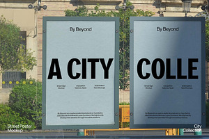 City Collection Poster Mockup 2