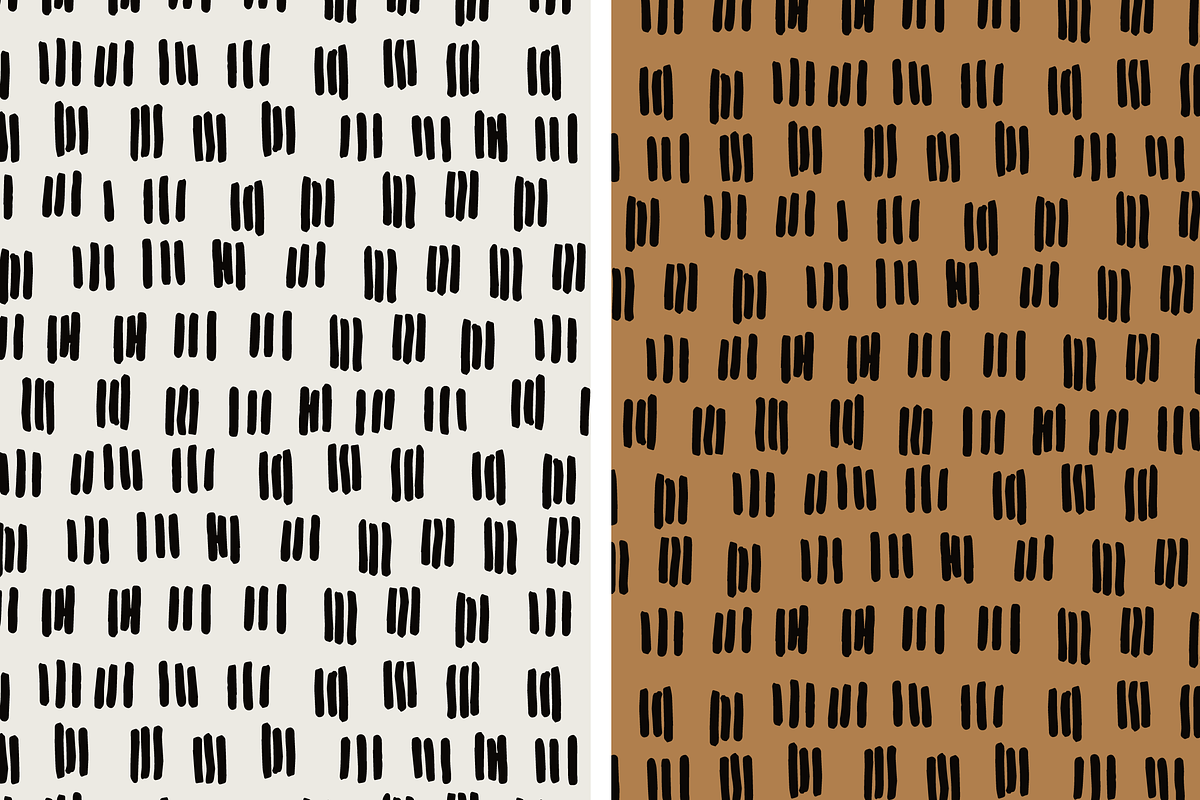 Rustic Hand-Drawn Patterns Vol 1, a Pattern Graphic by Hello Brio (Photo 6 of 9)
