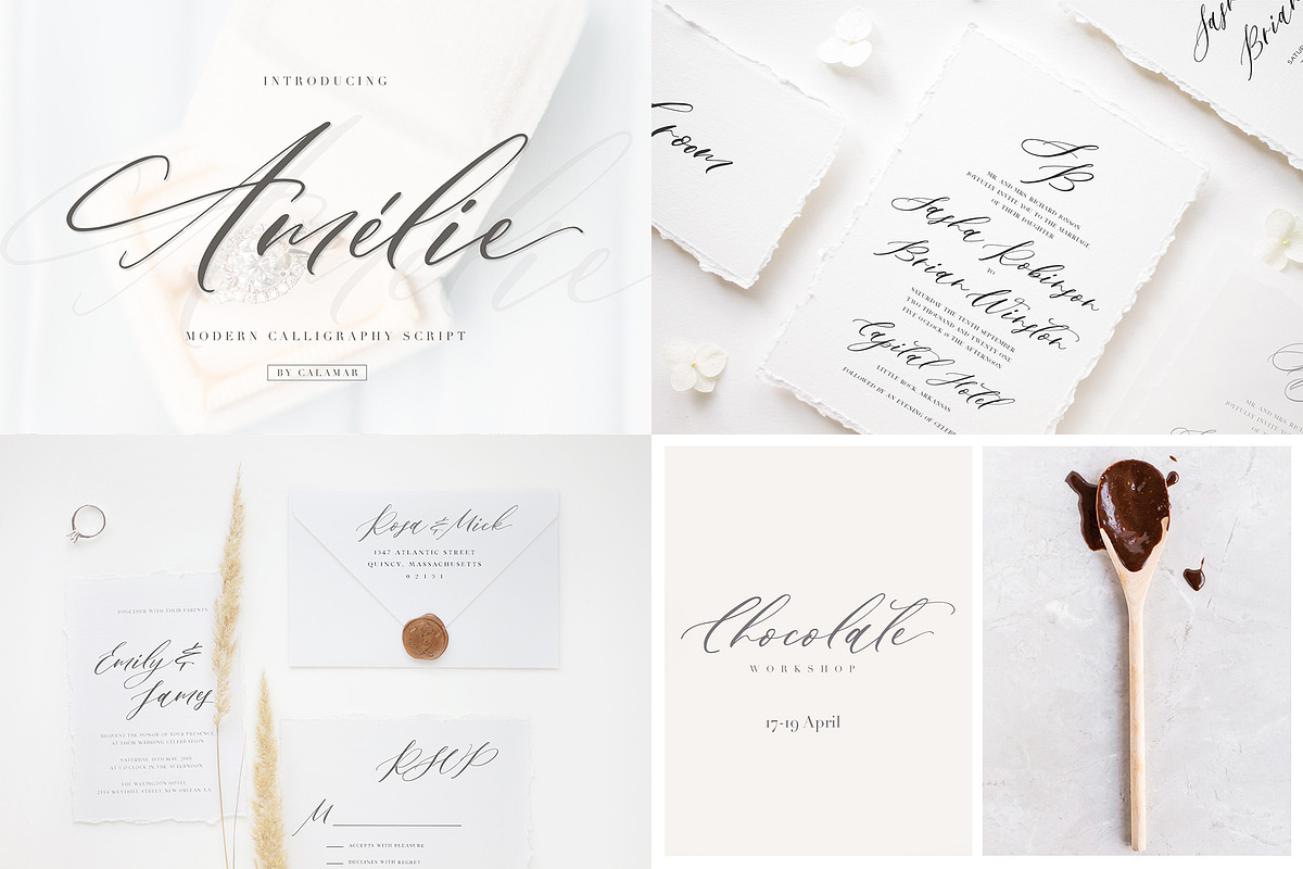 WHOLE SHOP FONT BUNDLE, a Serif Font by Calamar Studio (Photo 29 of 33)