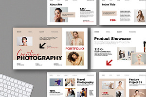 Photography Portfolio Presentation, a Presentation Template by Mighty-Slide