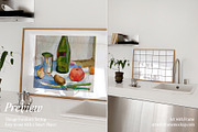 Modern Kitchen Interior Frame Mockup, a Product Mockup by ArtwithFrame (Thumbnail 10 of 16)