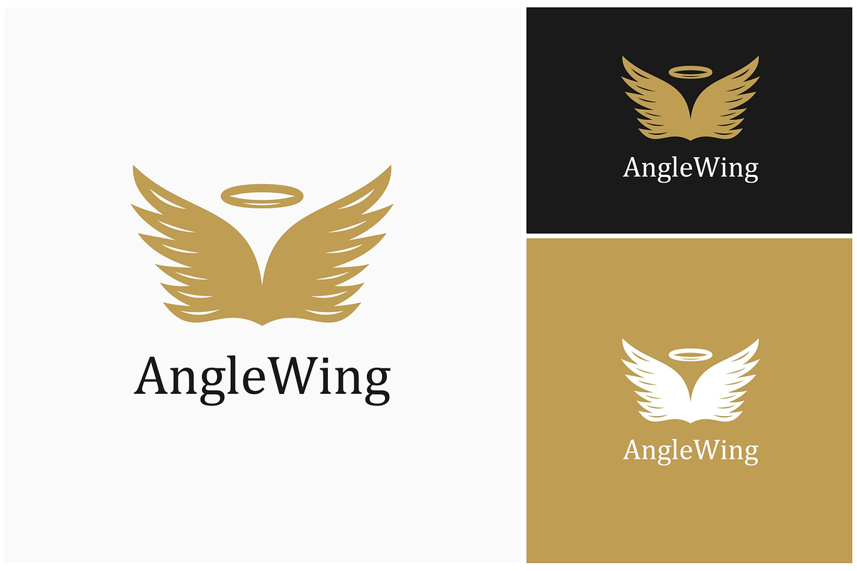 Angel Wing Fly Spread Logo, a Branding & Logo Template by ika trisiana