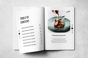 Recipe Book Layout