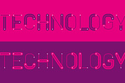 Compact Line Typeface, a Sans Serif Font by Neo-Neon Studio (Thumbnail 3 of 14)
