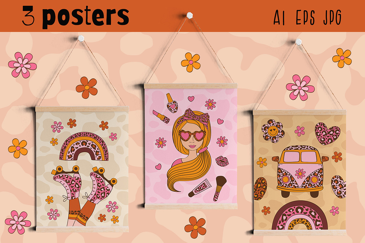 leopard girl collection, a Person Illustration by NataKa (Photo 3 of 10)
