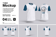 T-Shirt Mockup Bundle Set, a Shirt Mockup by Rielismee (Thumbnail 1 of 5)