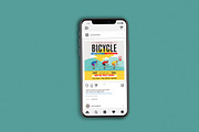 Bicycle Tour Sunrise, a Flyer Template by Me55enjah Design (Thumbnail 3 of 4)