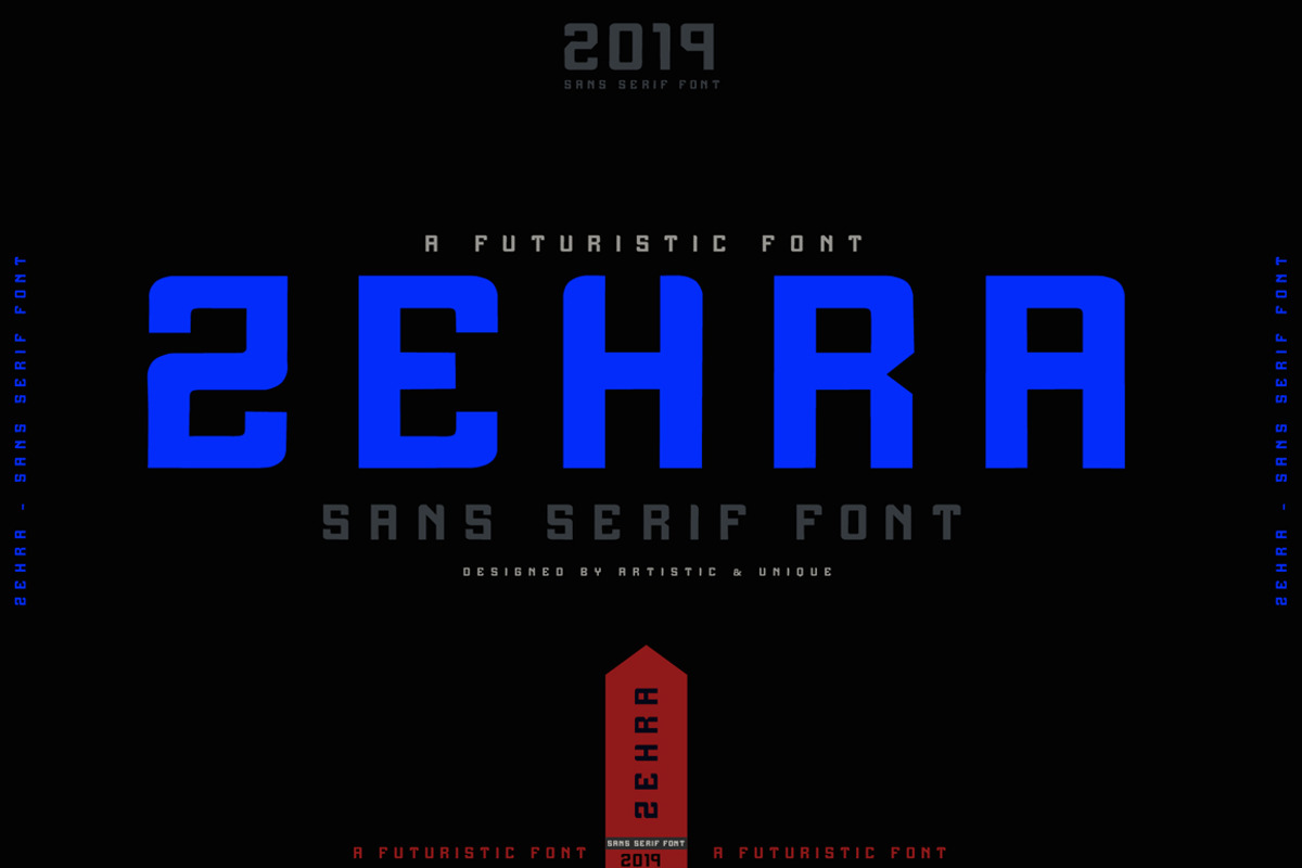 ZEHRA Modern Sans Serif preview 2