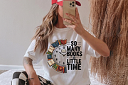 So Many Books So Little Time PNG, a Graphic by Vector Portal (Thumbnail 9 of 9)