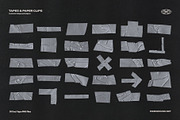 Tapes & Paper Clips, an Object Graphic by Indieground Design Inc. (Thumbnail 5 of 11)