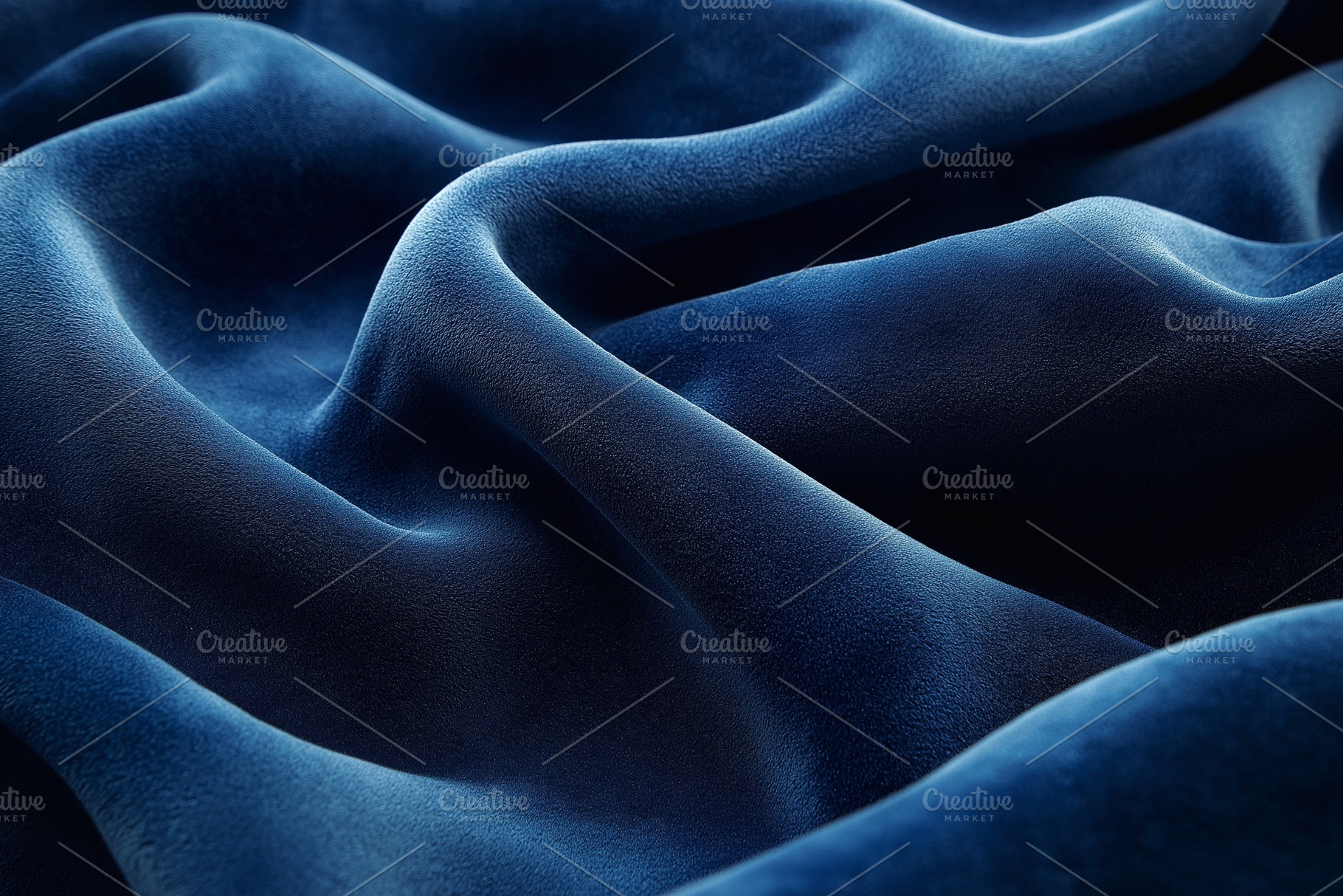 Close-up view of luxurious blue velvet fabric, showcasing its rich texture and, a Background Photo by ImageMir