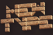 Build It Brick - 3D Lettering, a Graphic by MIIM (Thumbnail 6 of 8)