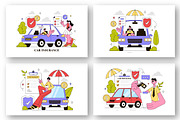 10 Car Insurance Illustration, a Transportation Illustration by denayunebgt (Thumbnail 3 of 4)