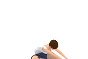 30 Yoga Pose Animations Bundle Woman, a Characters & Person 3D Model by Daniel Mikulik (Thumbnail 9 of 30)