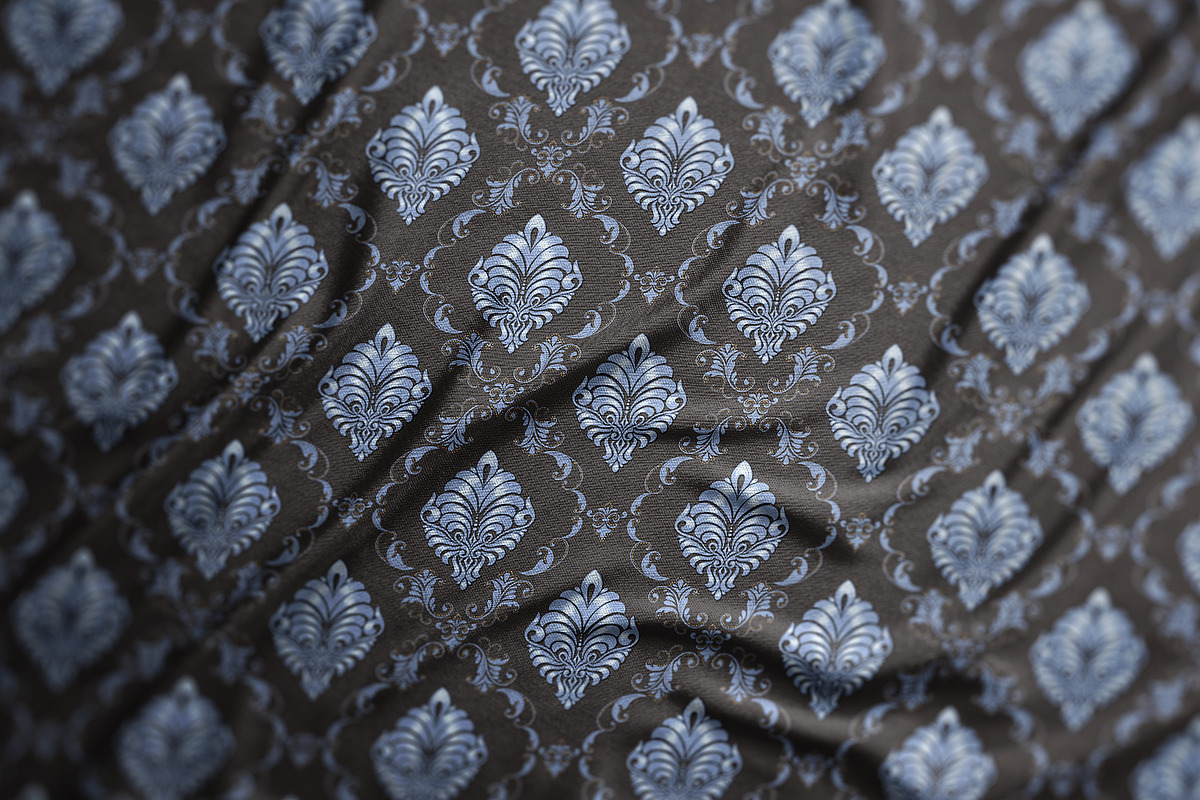 Vintage Damask patterns #1, a Pattern Graphic by GarryKillian (Photo 6 of 9)