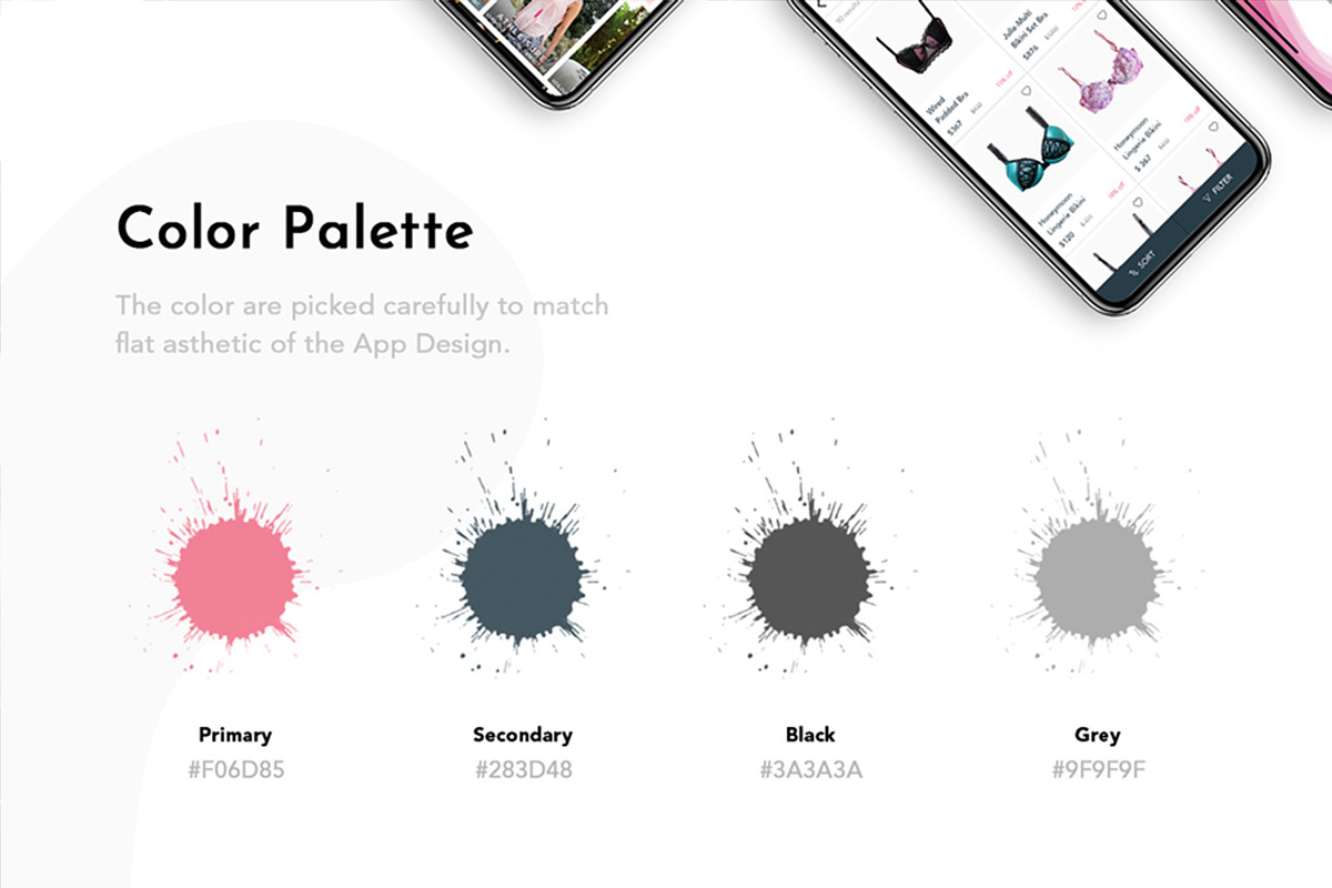 Care me - Lingeries Ecommerce UI Kit, an UI Kit Template by SyalUIUX (Photo 2 of 12)