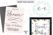 Malarkey, a Script Font by Angie Makes (Thumbnail 3 of 5)