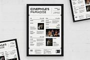 Schedule Flyer Template, a Flyer Template by BrandPacks (Thumbnail 1 of 4)