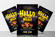 Halloween Party Flyers Bundle, a Flyer Template by AfzaalGraphics (Thumbnail 16 of 19)