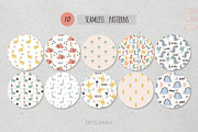 Cute Dinosaur clipart & ABC, an Object Graphic by Cuteanny Design (Thumbnail 2 of 5)