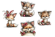 Whimsical Easter Fox Clipart, an Illustration by Dream Creation (Thumbnail 6 of 6)