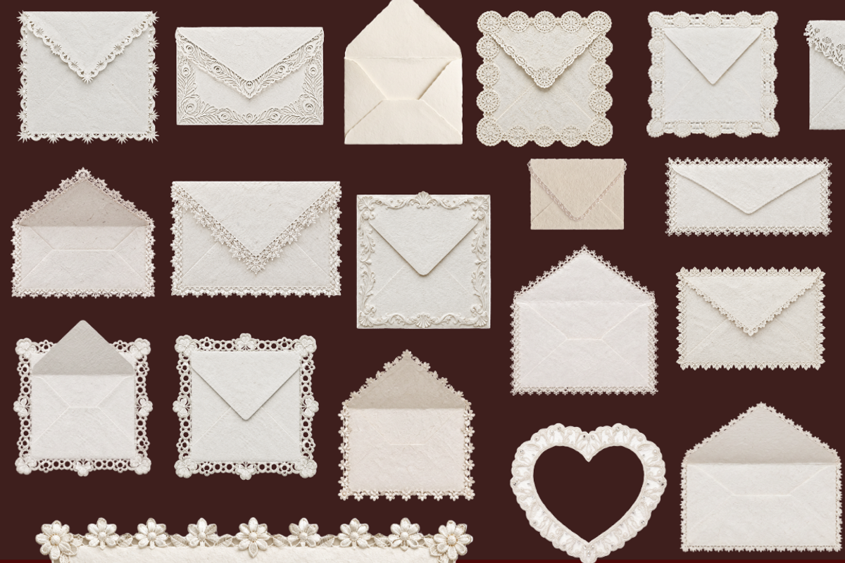 Wedding Invite Doilies Envelop Site, an Object Graphic by digital.incubator.yum (Photo 6 of 7)