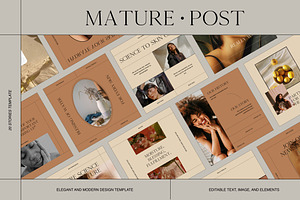 Mature Instagram Social Media Kit