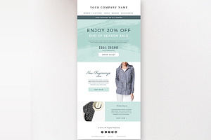 Sales Fashion Email Template