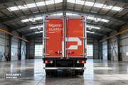 Box Truck Branding Mockup, an Advertising Mockup by RamStudio2 (Thumbnail 2 of 15)