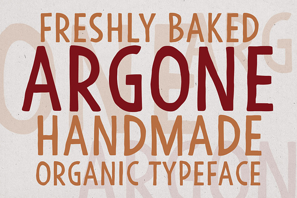 Argone font preview 6