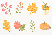 Books Lover Fall Clipart Autumn PNG, a Seasonal Illustration by SugarCloudStudioArt (Thumbnail 6 of 6)