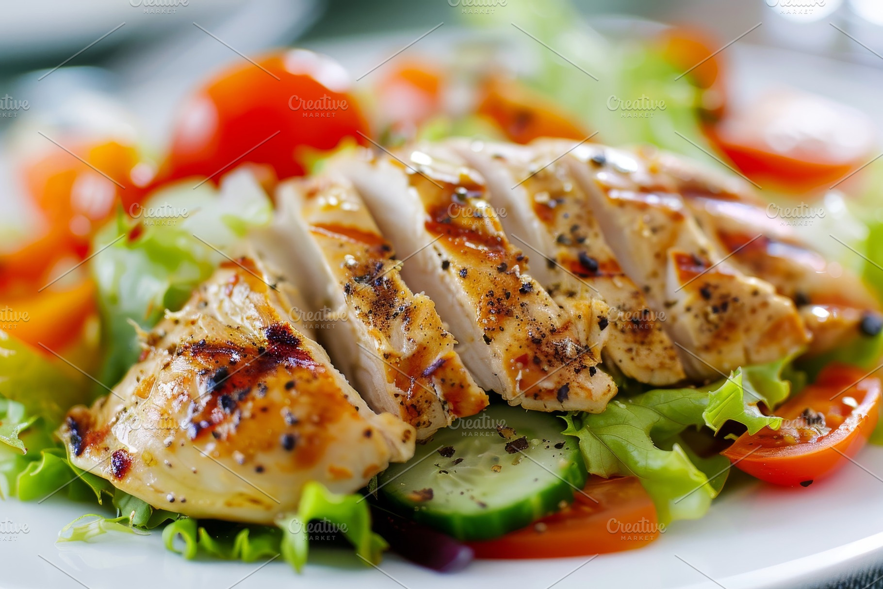 A detailed view of a plate of food s, a Photo by Iftikhar Alam