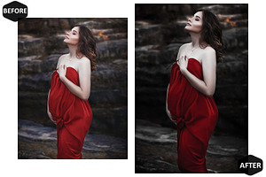 12 Lady In Red Lightroom Presets