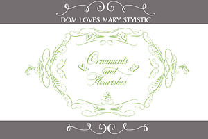 Sale-Dom Loves Mary Stylistic Font