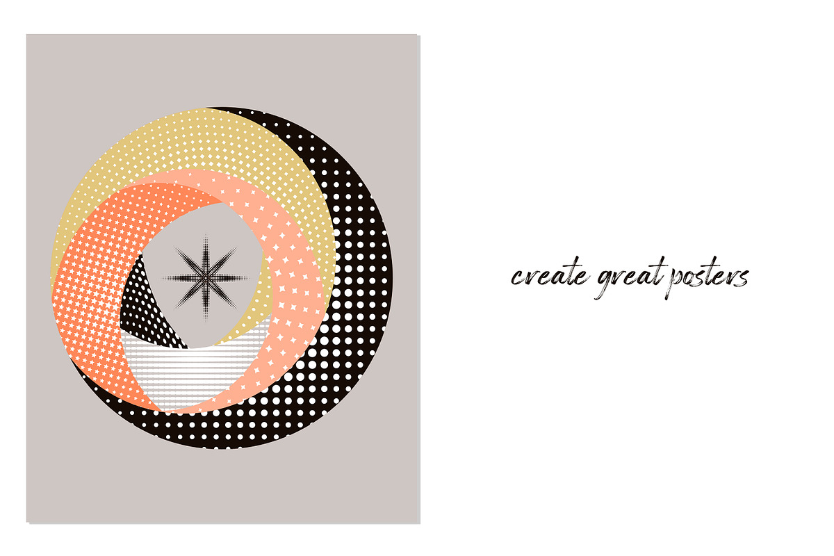 Radial halftone gradients for iPad, a Brush Add-On by Mona Ahmed (Photo 19 of 22)