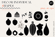 Abstract collection - Modern shapes, a Background Graphic by Pamyatka Shop (Thumbnail 12 of 13)