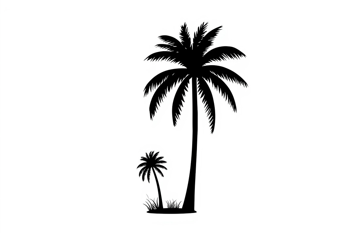 Tropical Palm Tree Bundle, an Illustration by BIPLOB EXPERT (Photo 14 of 21)