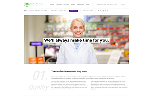 Apothea - Pharmacy WP Theme