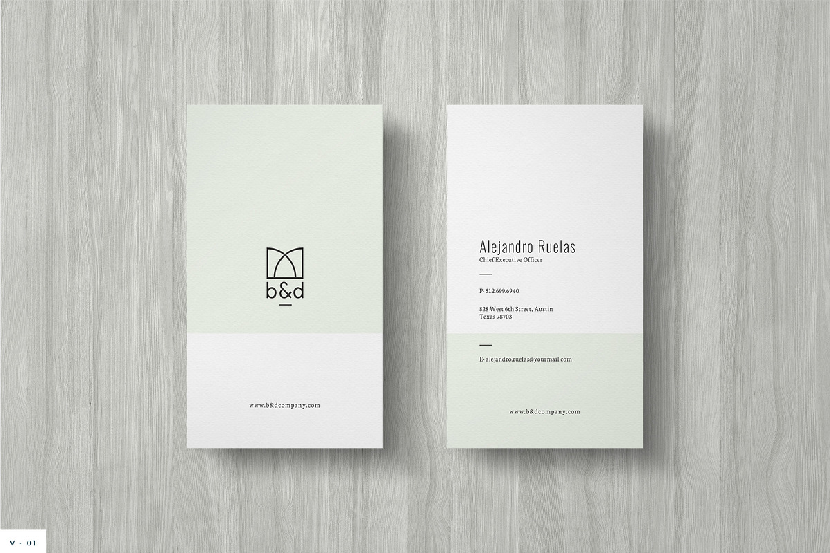 Elegant Business Card, a Business Card Template by ThemeDevisers (Photo 4 of 4)