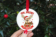 Oh Deer, It’s Christmas PNG, an Illustration by Libby Wishes (Thumbnail 6 of 6)