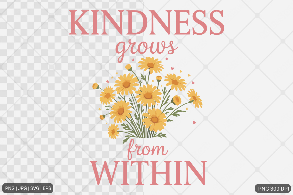 Boho Flowers Motivational Bundle, an Illustration by Actual Pixel (Photo 16 of 21)