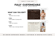 Luxury Business Cards Canva Template, a Business Card Template by BrandhavenStudio (Thumbnail 6 of 10)