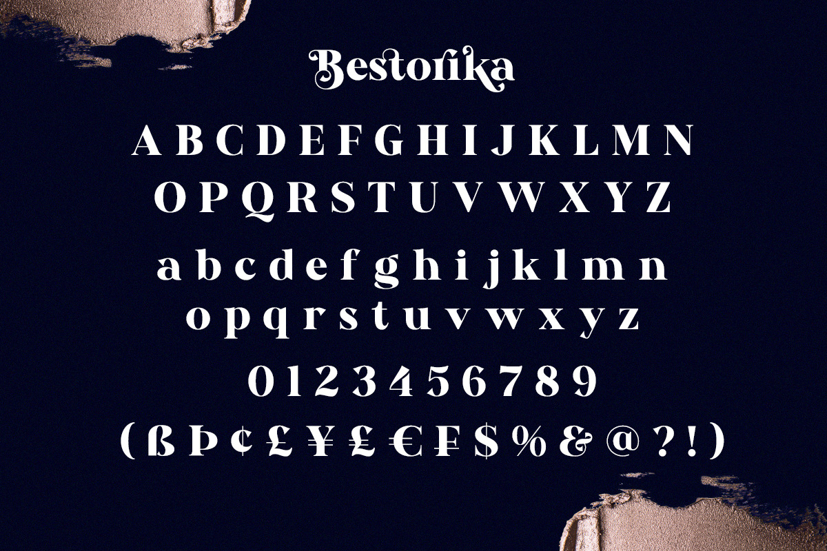 Bestorika - Modern Serif, a Serif Font by Mokatype Studio (Photo 13 of 15)