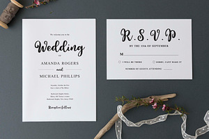Wedding Invitation Suite