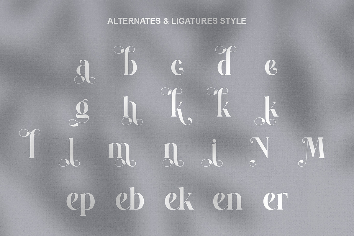 Mikend Modern Serif Font, a Serif Font by Alfinart (Photo 9 of 10)
