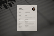 Minimal resume and cover letter, a Resume Template by Srg® (Thumbnail 3 of 5)