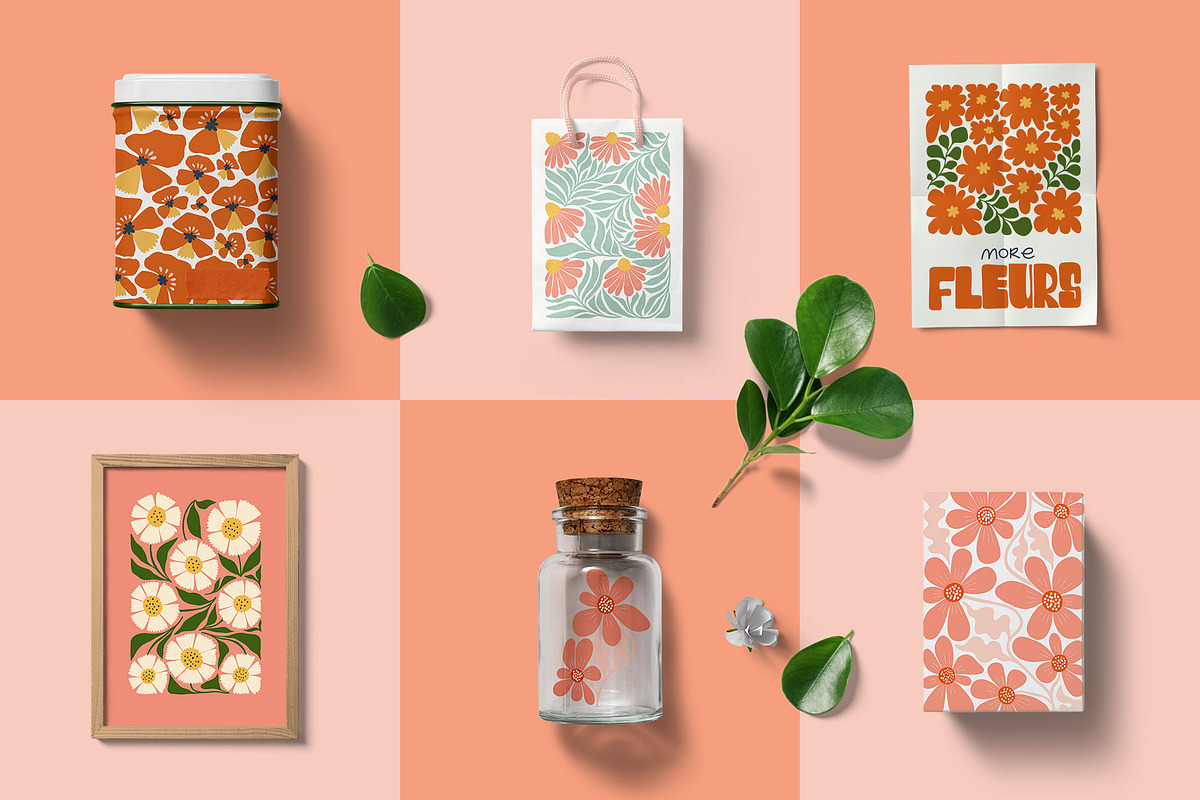 Modern Flora. 3 | Wall Art Creator, an Object Graphic by Leleka.Store (Photo 10 of 19)