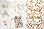 Bunny Camping Collection, an Illustration by TanataDesign (Thumbnail 6 of 7)